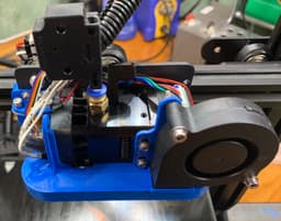 Extended X carriage mod for BIQU H2 3d model