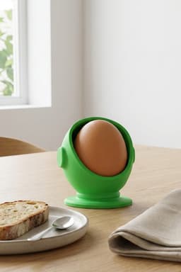 Space Themed Astronaut Egg Stand STL | Sellable 3D Print Mod 3d model