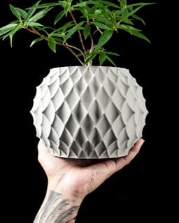 Diamond Planter Pot by MODERN MACHINE 3d model