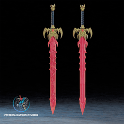 Blade Sword Marvel Rivals 3D Printer STL File 3d model