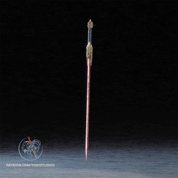 Blade Sword Marvel Rivals 3D Printer STL File 3d model