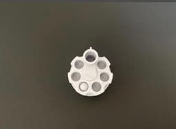 Revolver Fidget Spinner - Barrel 3d model