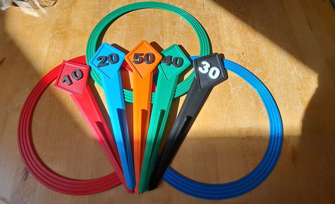 Ring Toss for the Beach 3d model