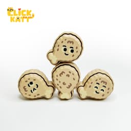 Drumstick - Clicker Fidget Toy Keychain 3d model