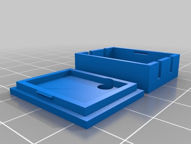 Mini DC to DC Converter Box 3d model