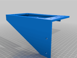 2020 Open Air Test Bench ATX PSU Bracket 3d model