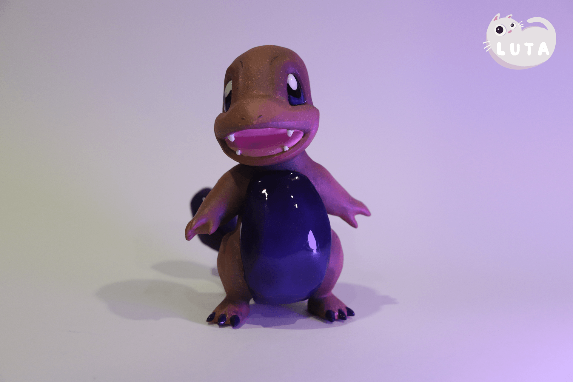 Rock Charmander 3d model