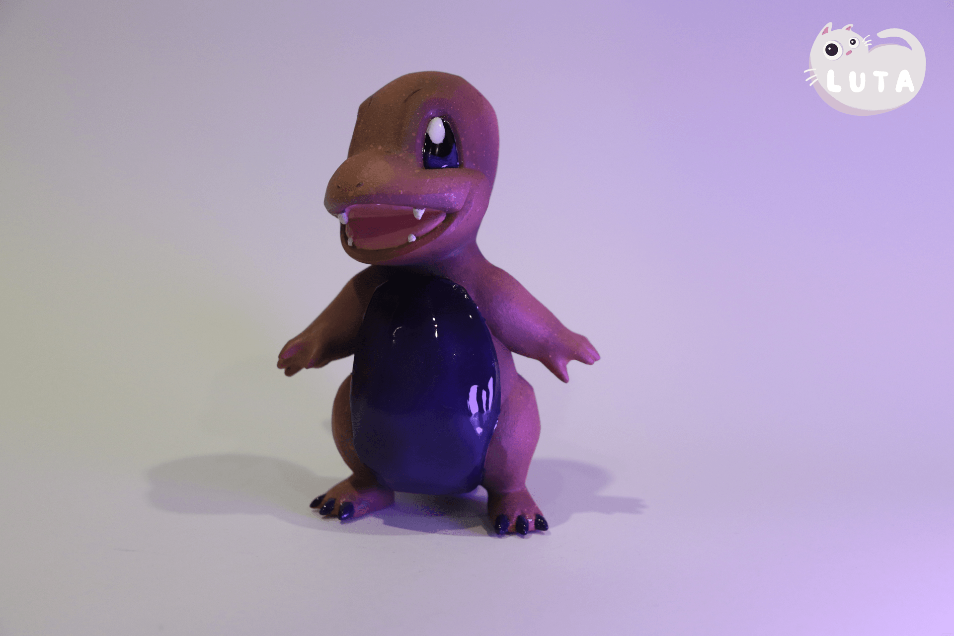 Rock Charmander 3d model