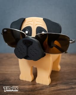 ENGLISH MASTIFF GLASSES HOLDER 3d model
