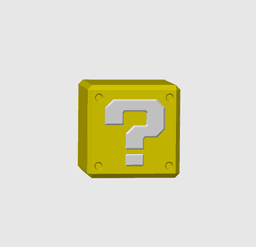 Question Mark Block | FREE 3d model