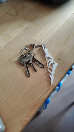 Climbing kaychain 3d model