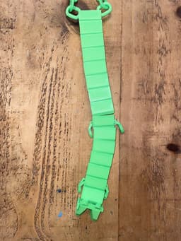 Wearable articulated lizard tie v564.3mf 3d model