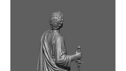 Saint Bartholomew 3D Scanning STL Printable 3d model