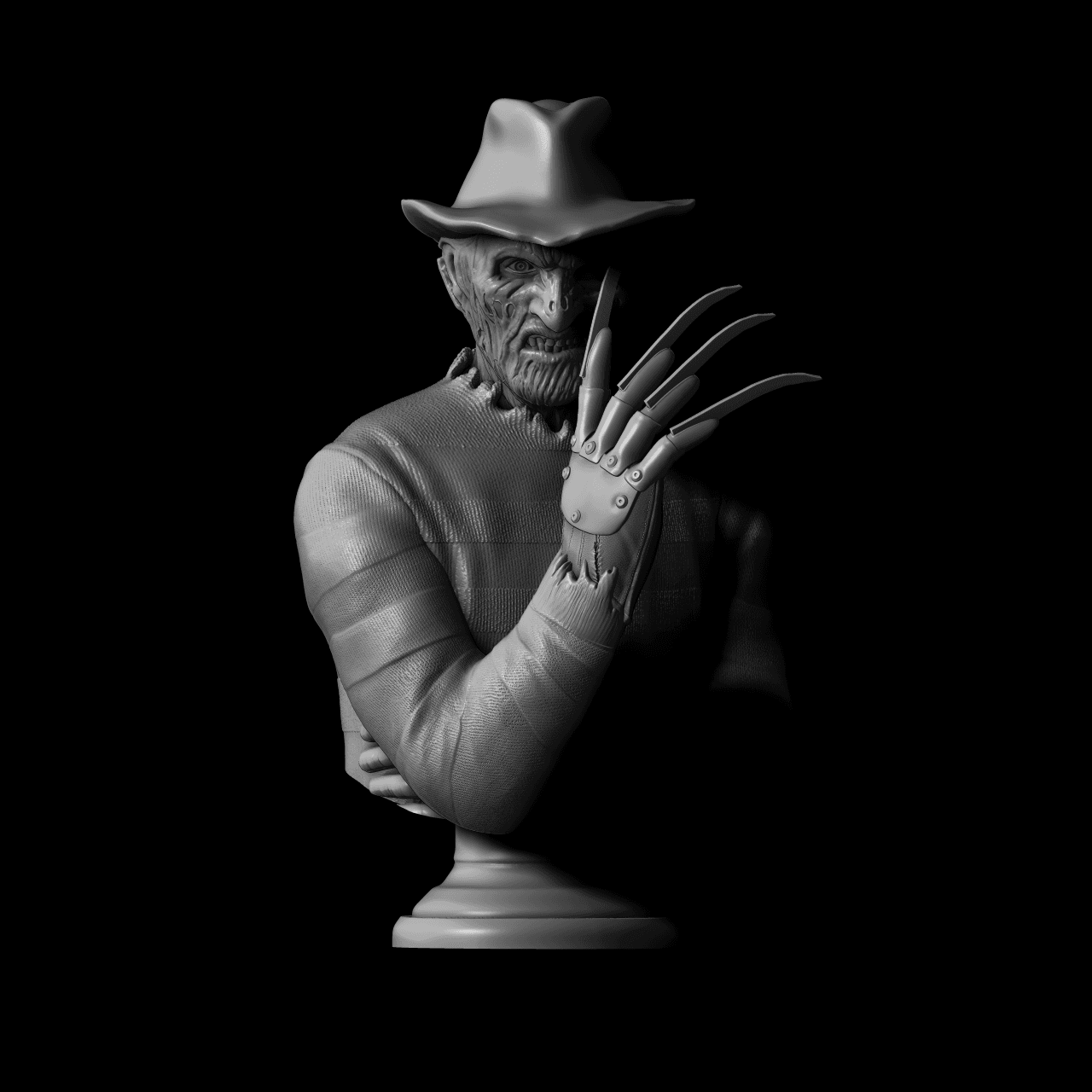 Freddy_Krueger (Pre-Supported) 3d model