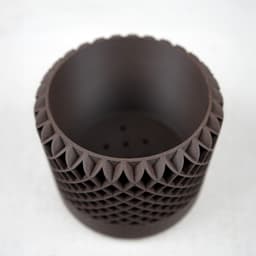 Lattice Planter w. hidden Driptray 3d model