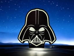 Darth Vader Helmet LED Lamp 3d model