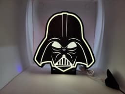 Darth Vader Helmet LED Lamp 3d model