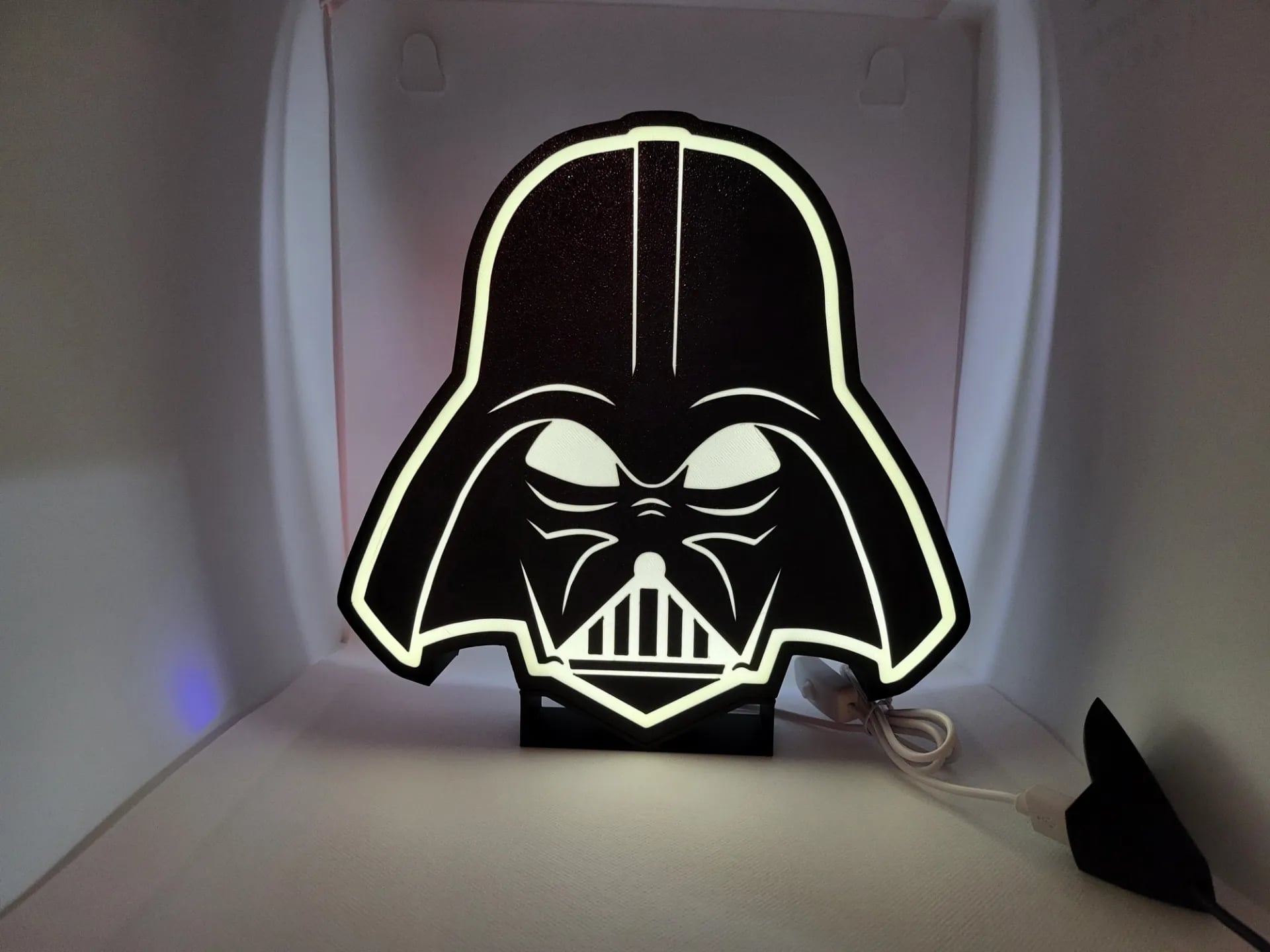 Darth Vader Helmet LED Lamp 3d model