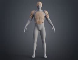 Red Guarian armor - Thunderbolts 3d model