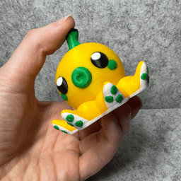 Octopus Banana Fidget Spinner 3d model