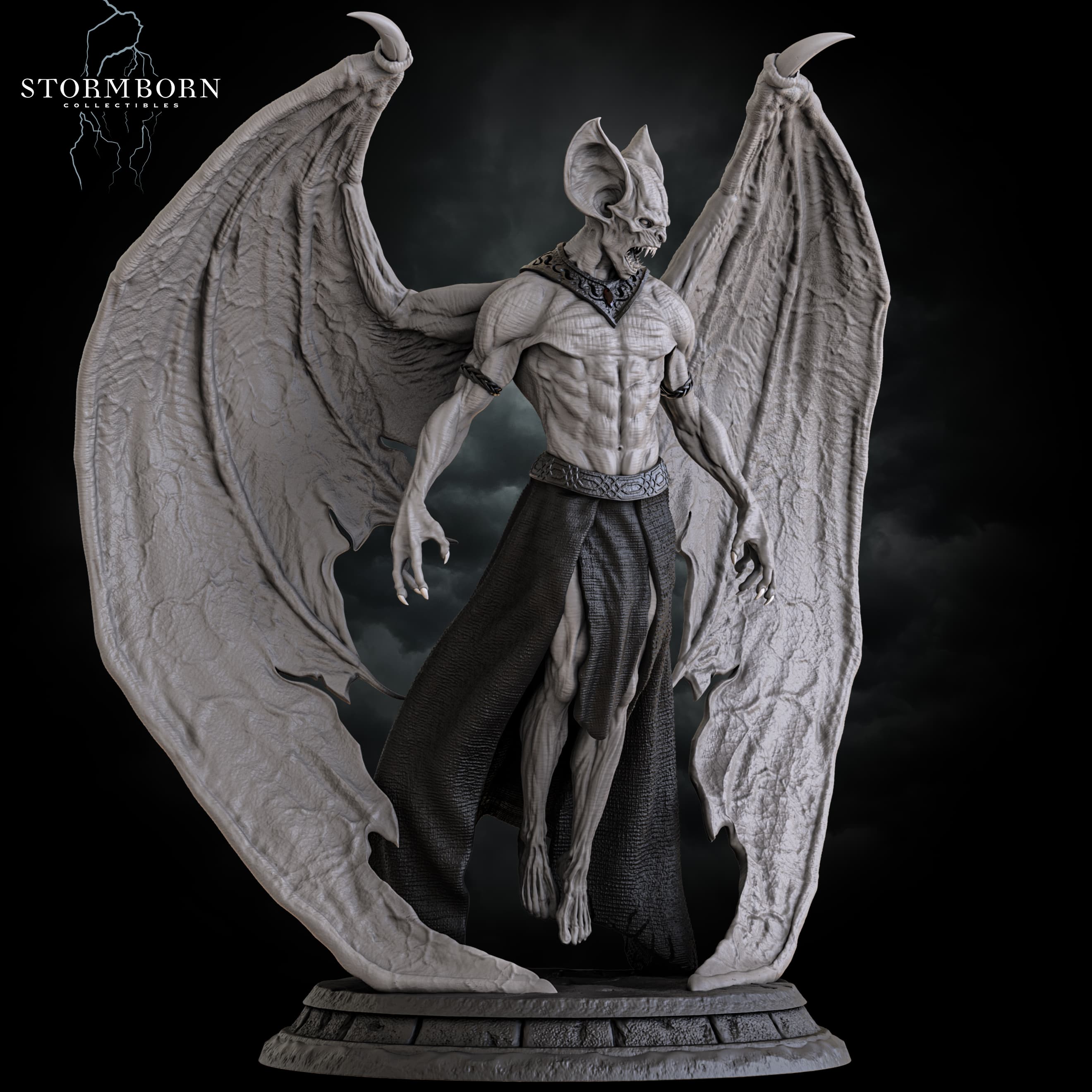(75mm) Vampire Lord 3d model