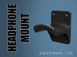 Headphone Mount 3d model