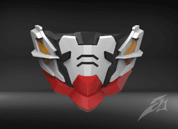 Rex - Mecha Mask 3d model