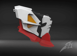 Rex - Mecha Mask 3d model