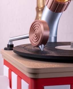Gramophone Speaker & Charger 3d model