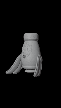 Tribbie rocket - honkai starrail 3d model