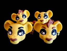 Lion and Lioness (Commercial Use) 3d model