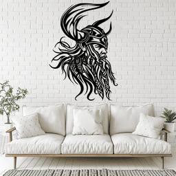 Thor Head 2D Wall Art/Window Art 3d model