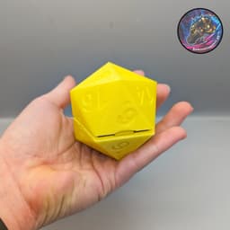 D20 box 3d model