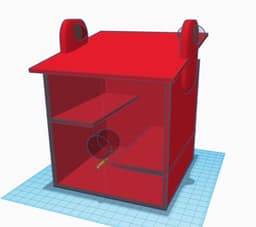 Simple Birdhouse 3d model