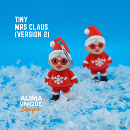 Tiny MRS Claus 3d model