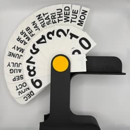 Timor Perpetual Calendar 3d model