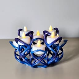 Tealight Table Centrepiece 3d model