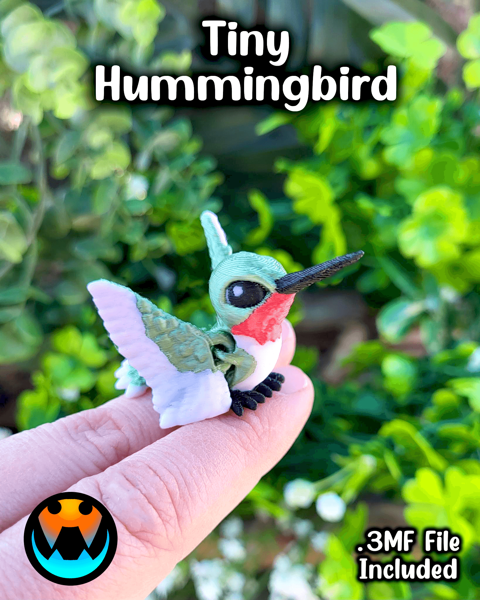 Tiny Hummingbird 3d model