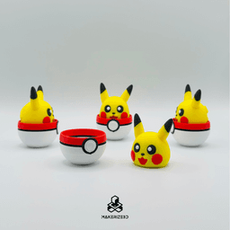 Pikachu Fidget Clicker 3d model