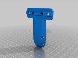 BTT BigTreeTech Smart Filament Runout Sensor 2020 Extrusion T Mount 3d model