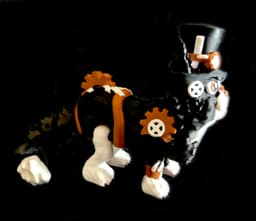 Maine Coon & steampunk Kitten (Personal Use) 3d model