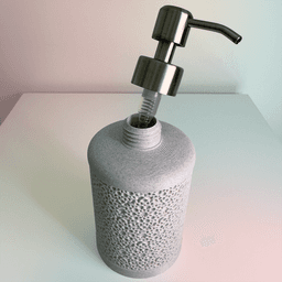 Soap Dispenser Arabic Pattern 3d model