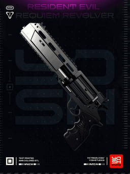 Resident Evil Revolver Requiem 3mf file.3mf 3d model