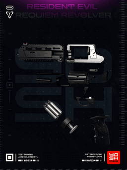 Resident Evil Revolver Requiem 3mf file.3mf 3d model