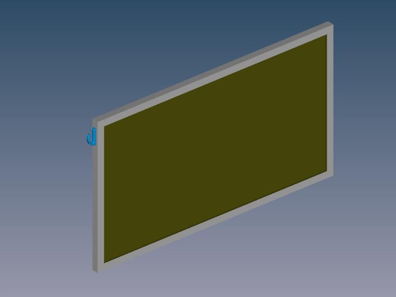 Monitor Hook 3d model