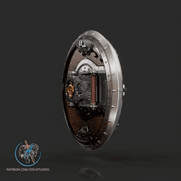 Ages Shield 3D Printer File STL 3d model