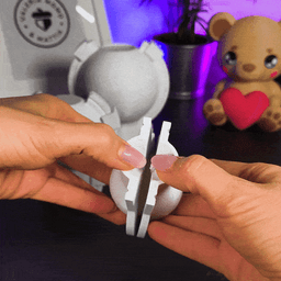 Perfect Sphere Candle Mold 3d model