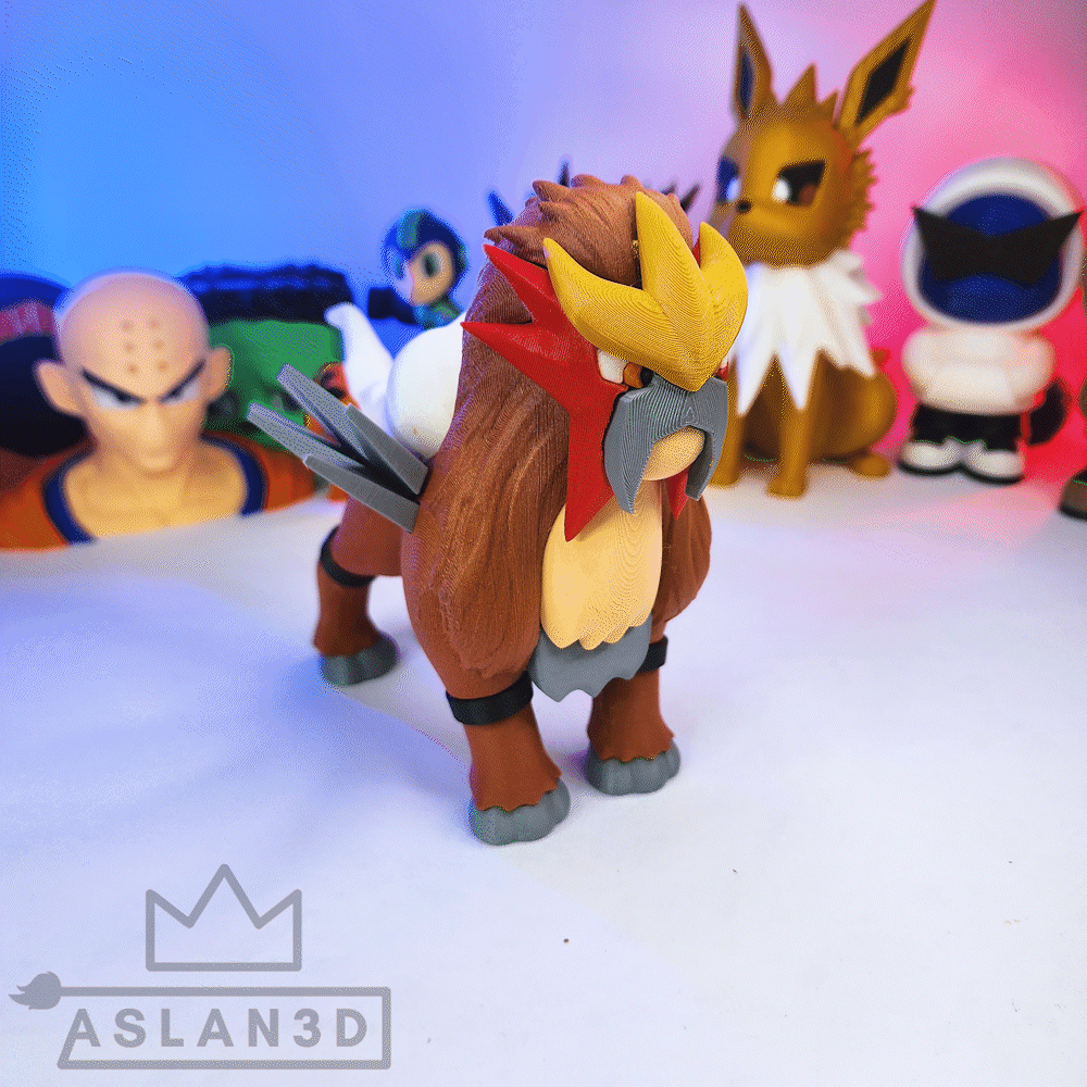Entei By Colors 3d model