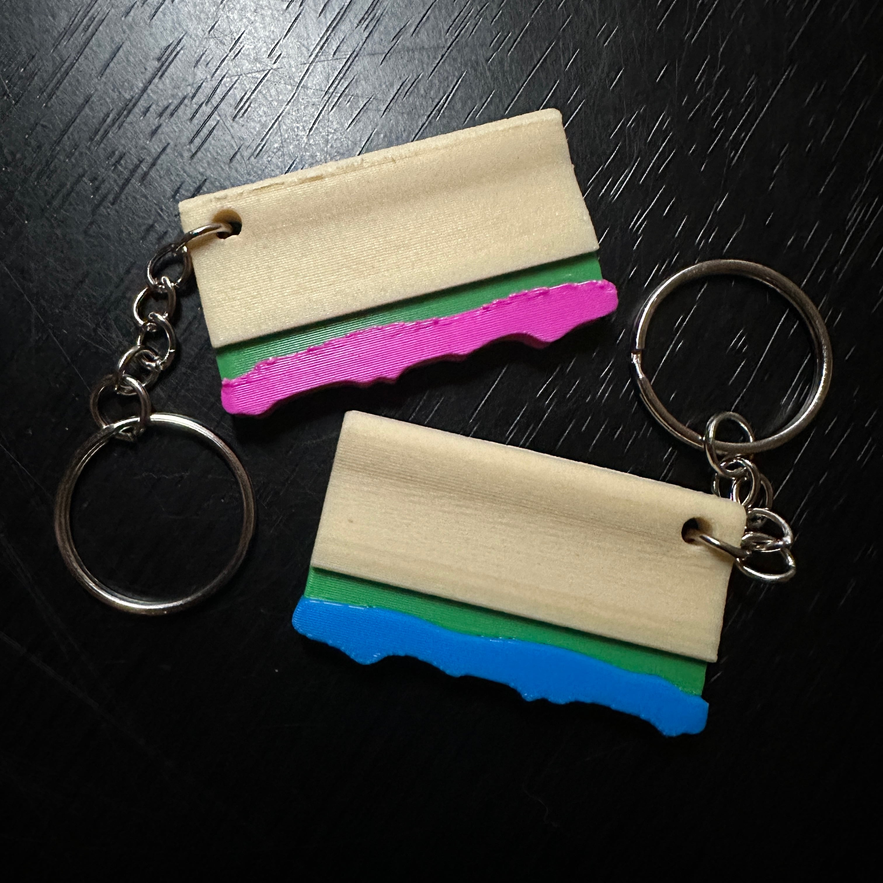Squeegee Keychain 3d model
