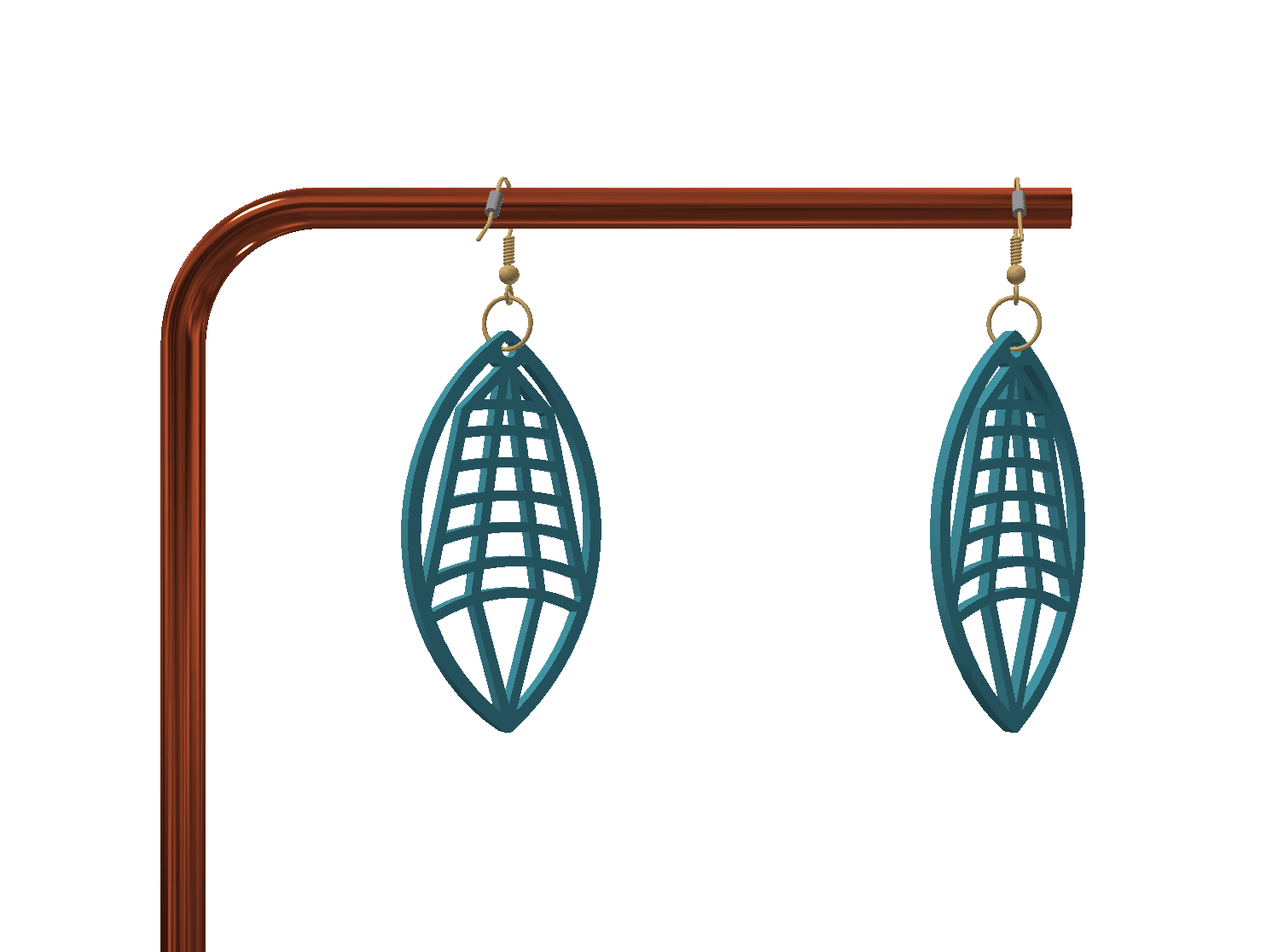 Cute keychain / earrings 3d model